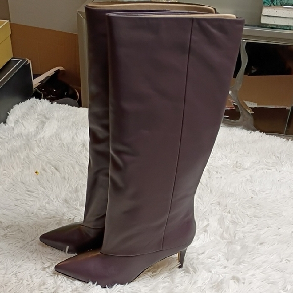 New Marc Fisher Gentle Women's Leather Heeled Boots SZ 10 - Picture 11 of 16